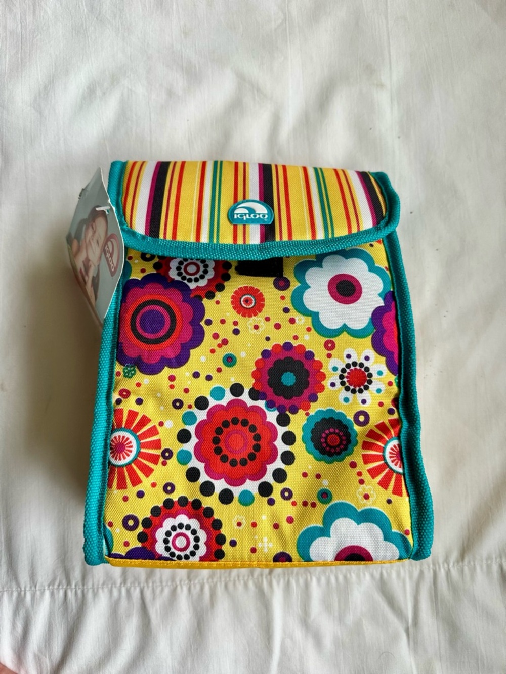 Igloo Floral Insulated Lunch Bag - Yellow